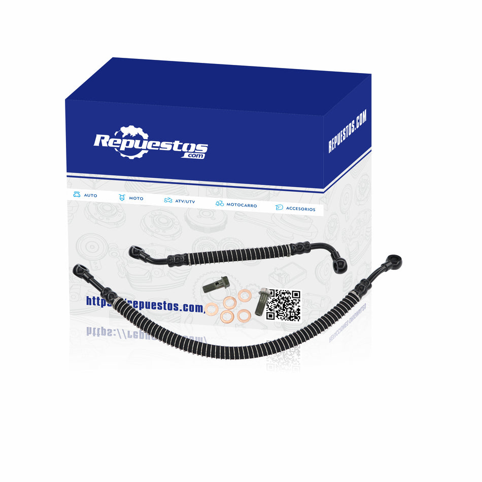 KIT MANGUERAS RADIADOR DE ACEITE PARA VELOCI XEVERUS 300