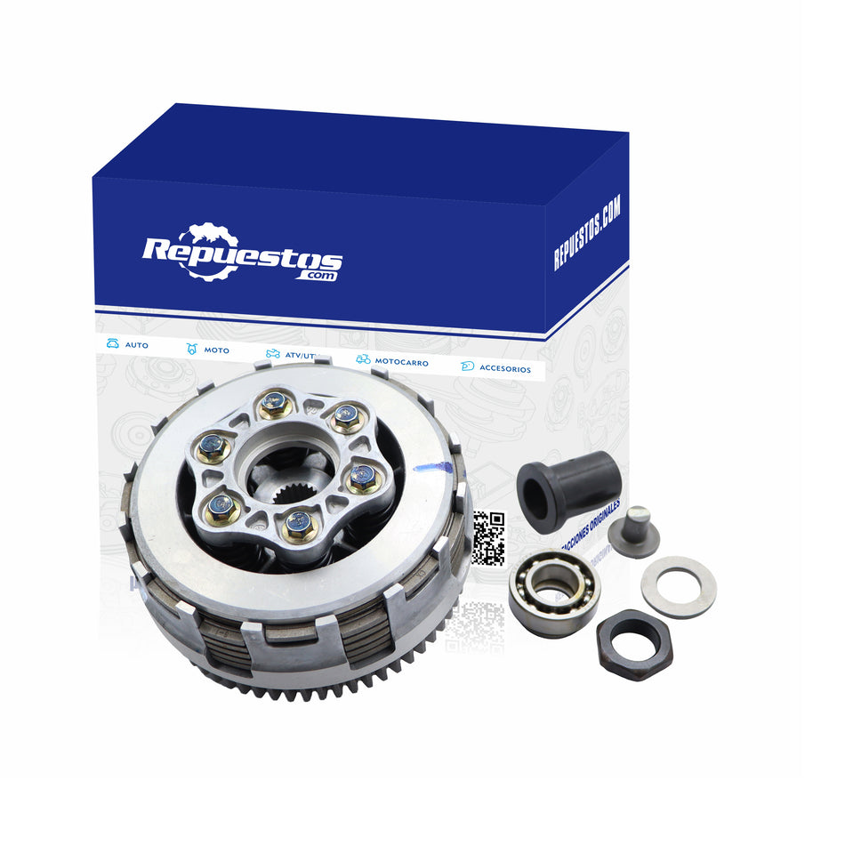 EMBRAGUE COMPLETO PARA ITALIKA VORT-X200 ORIGINAL
