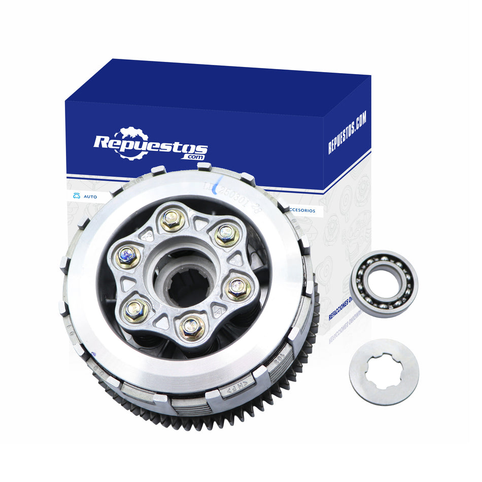 EMBRAGUE COMPLETO PARA KEEWAY SUPERLIGHT 200 K-LIGHT 200