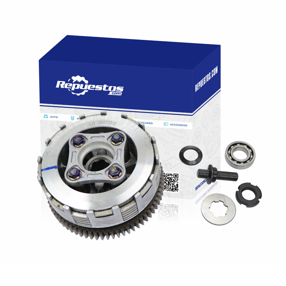 EMBRAGUE COMPLETO PARA ITALIKA FT200 2024-2025 SPTFIRE 200 2019-2022