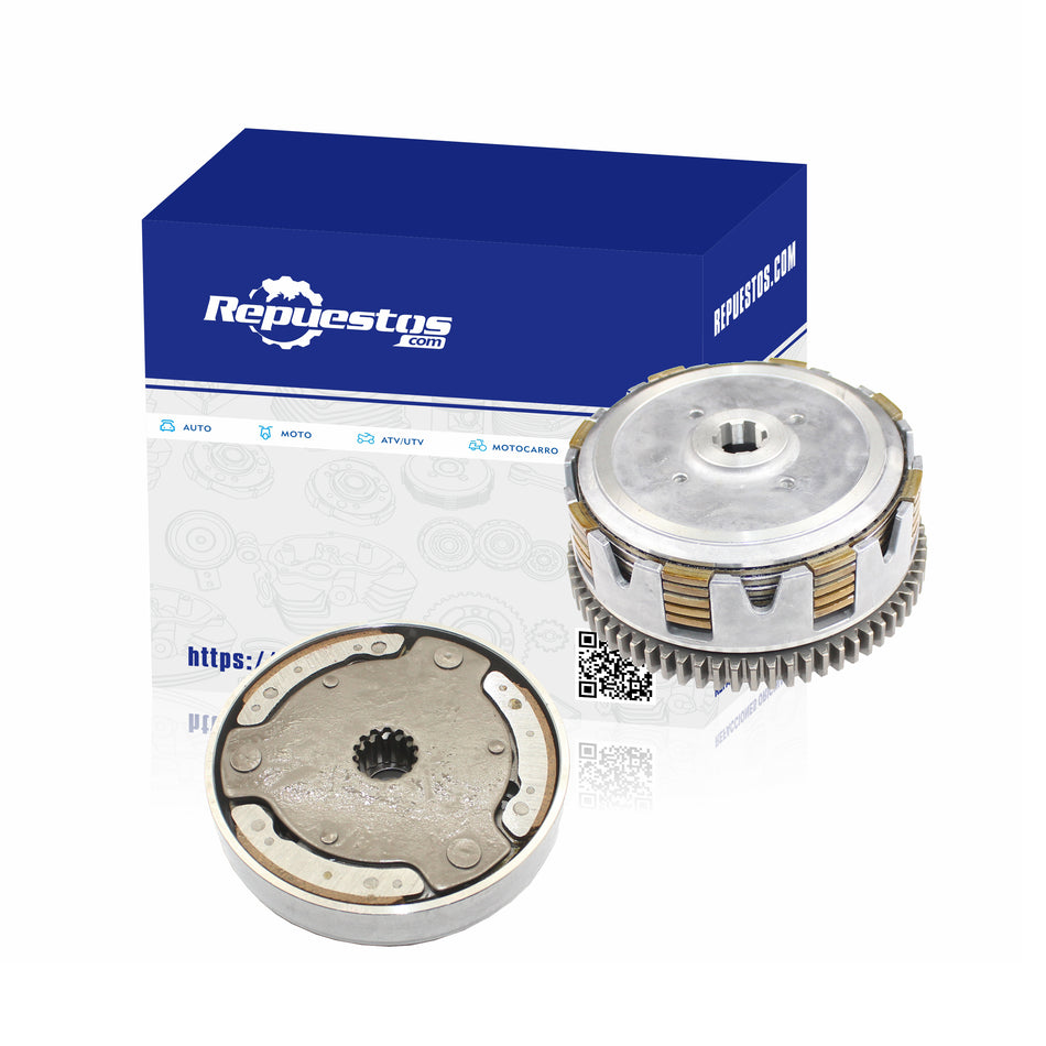 EMBRAGUE PRIMARIO Y SECUNDARIO COMPLETO PARA YAMAHA CRYPTON T105 T110