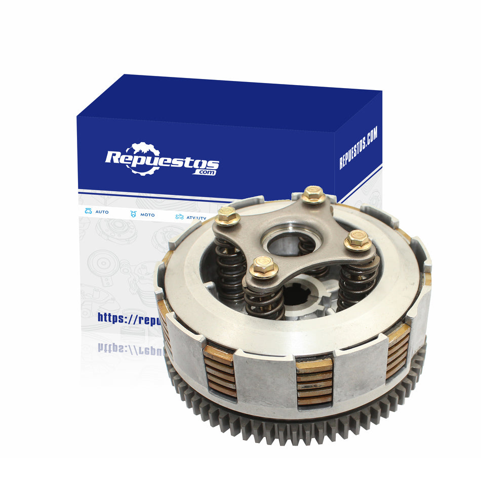 EMBRAGUE COMPLETO ITALIKA ATV250 C/REVERSA CAMUFLAJE CALIDAD ORIGINAL