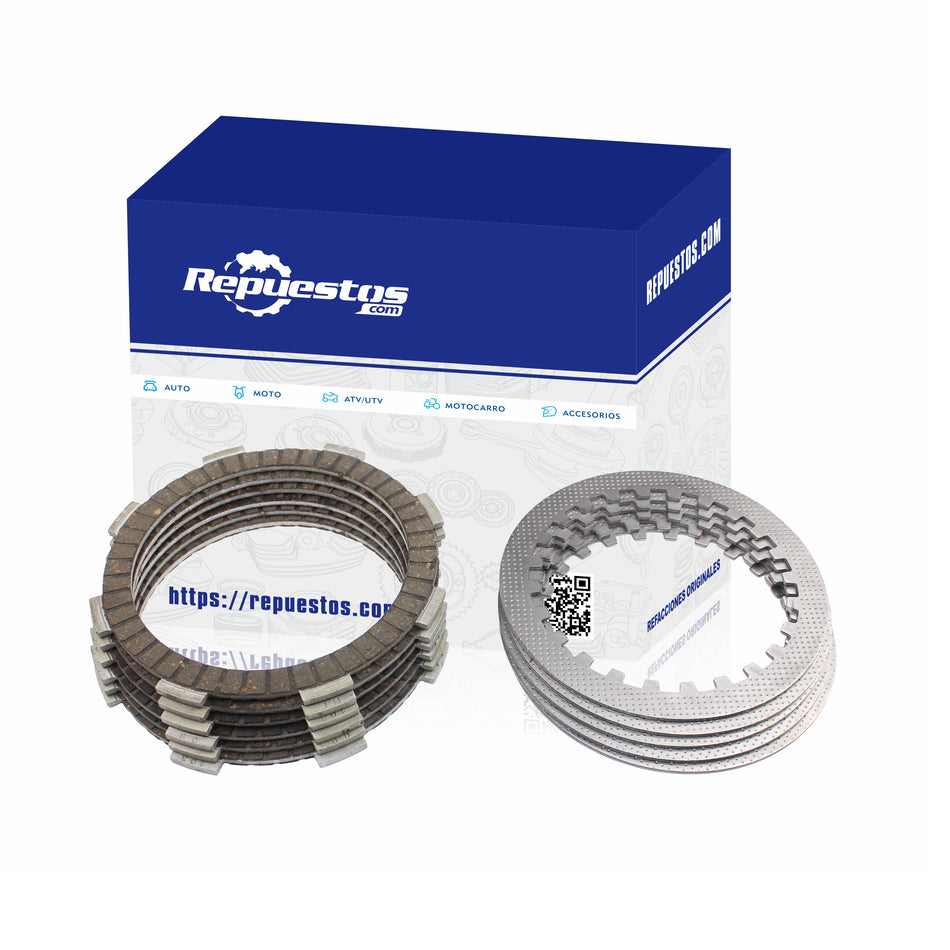 CLUTCH PADS AND DISCS FOR VENTO TORNADO 250 ROCKETMAN 250