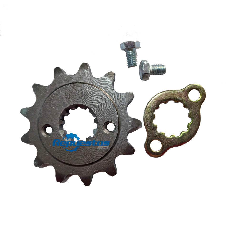 PIñóN / SPROCKET DELANTERO PARA VENTO SCREAMER 300 ALPINA 300