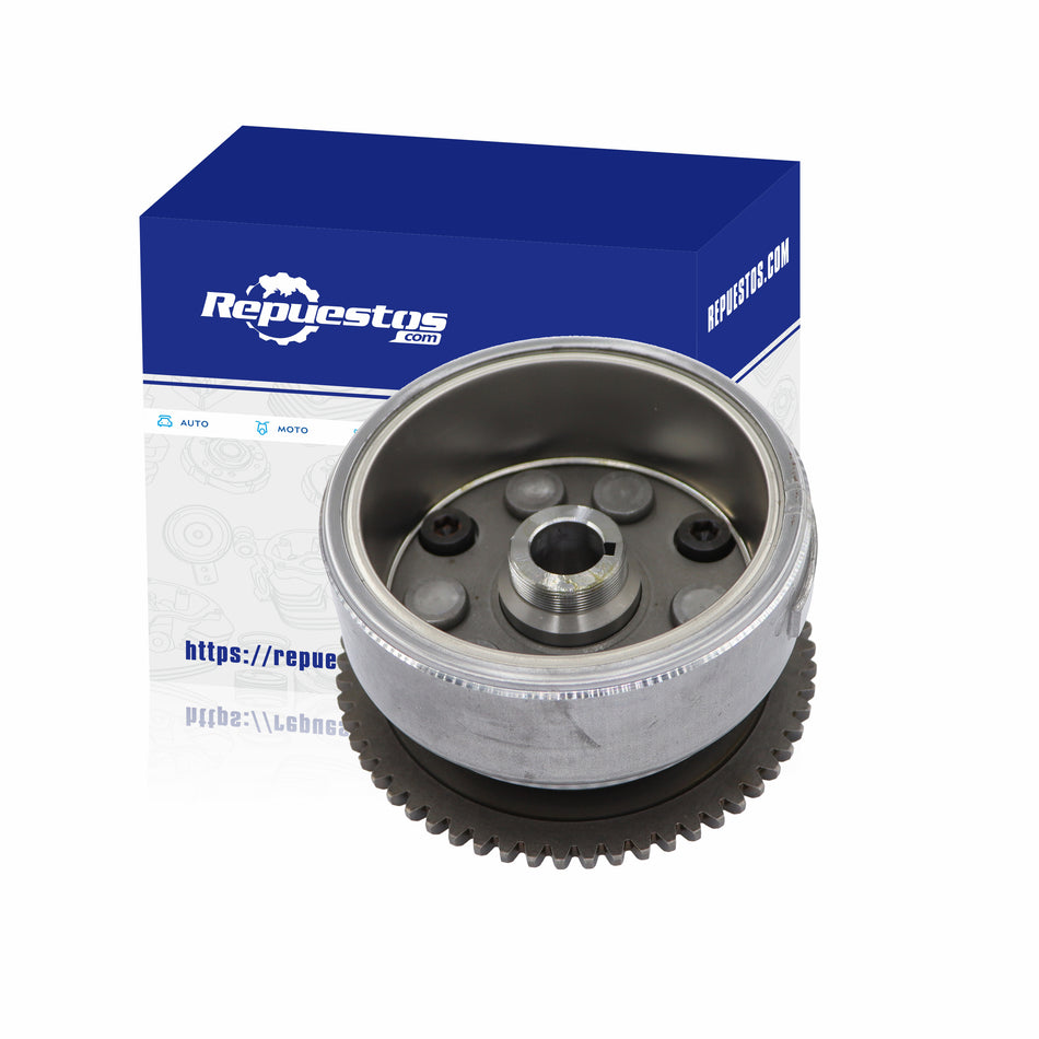 ROTOR MAGNETO COMPLETO Y ENGRANE PARA ITALIKA VORT-X200