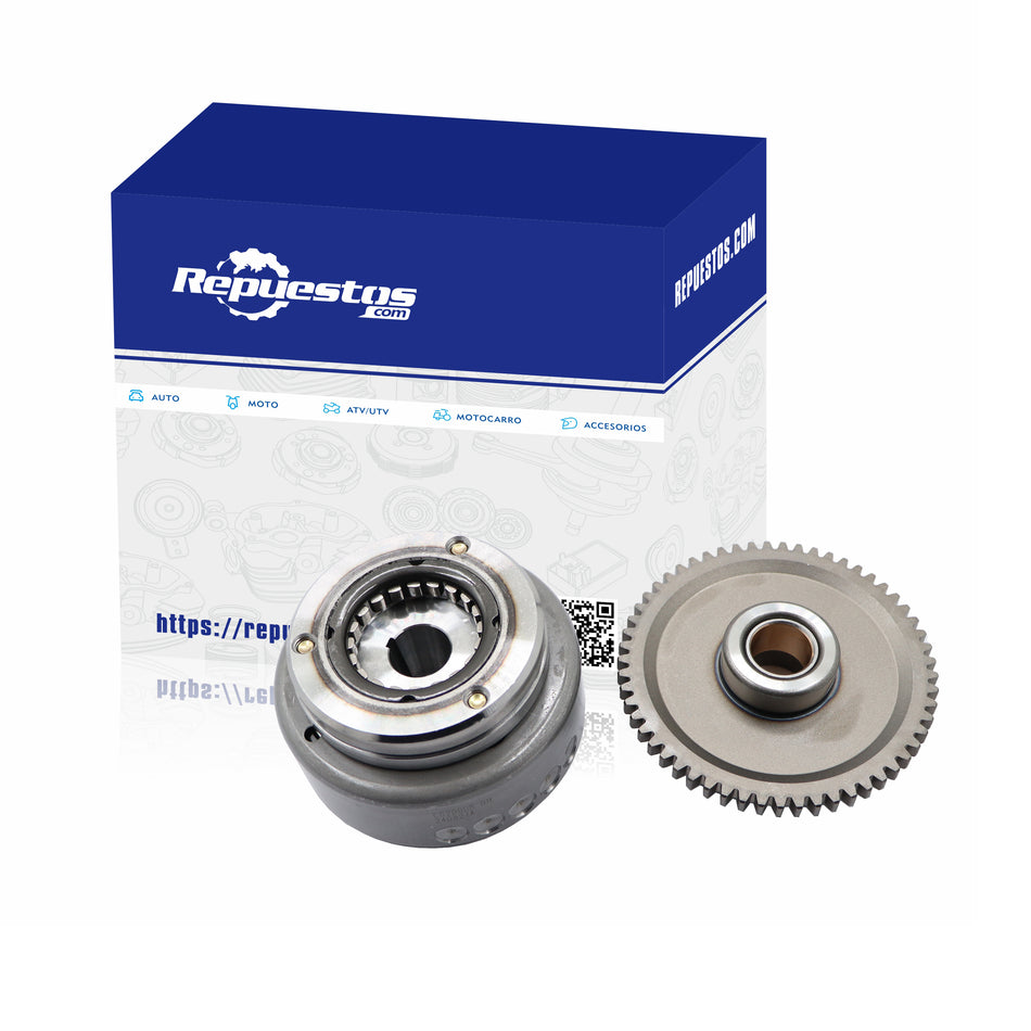 ROTOR MAGNETO COMPLETO Y ENGRANE PARA KURAZAI SPARTHA 2 175CC 2016