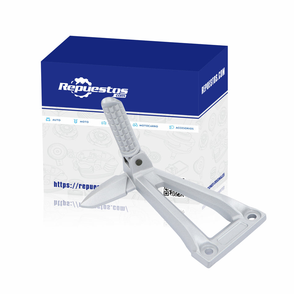 LEFT REAR FOOTREST SUPPORT AND FOOTREST FOR ITALIKA 280Z