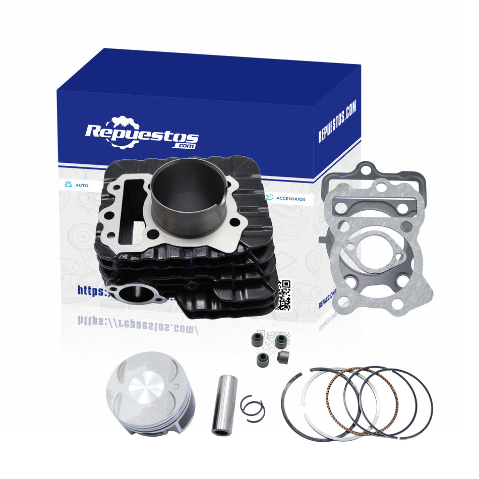KIT CILINDRO COMPLETO PARA BAJAJ PULSAR NS150 AS150