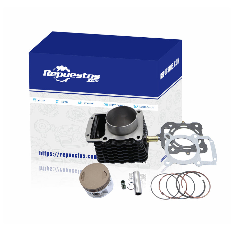 KIT DE CILINDRO COMPLETO PARA DINAMO MOTOCARRO SUPER HEAVY 250