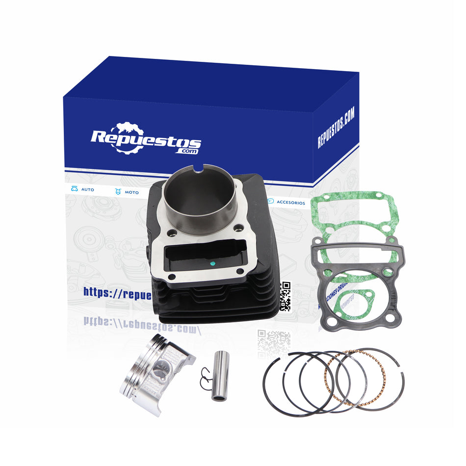 KIT CILINDRO COMPLETO PARA DINAMO R1 R2 CHOPPER 6 VELOCIDADES