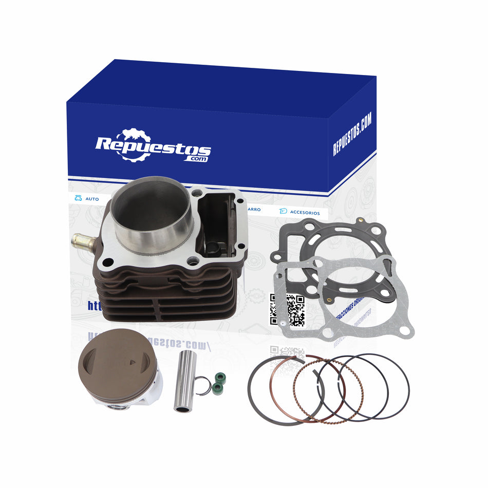 KIT DE CILINDRO COMPLETO PARA MOTOCARRO MB FORZZA 300