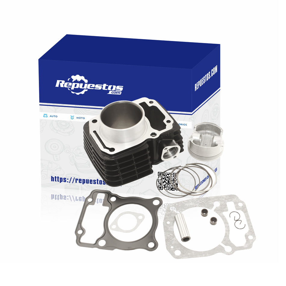 KIT CILINDRO BORE 200CC 63.5MM HONDA XR150L INVICTA 150