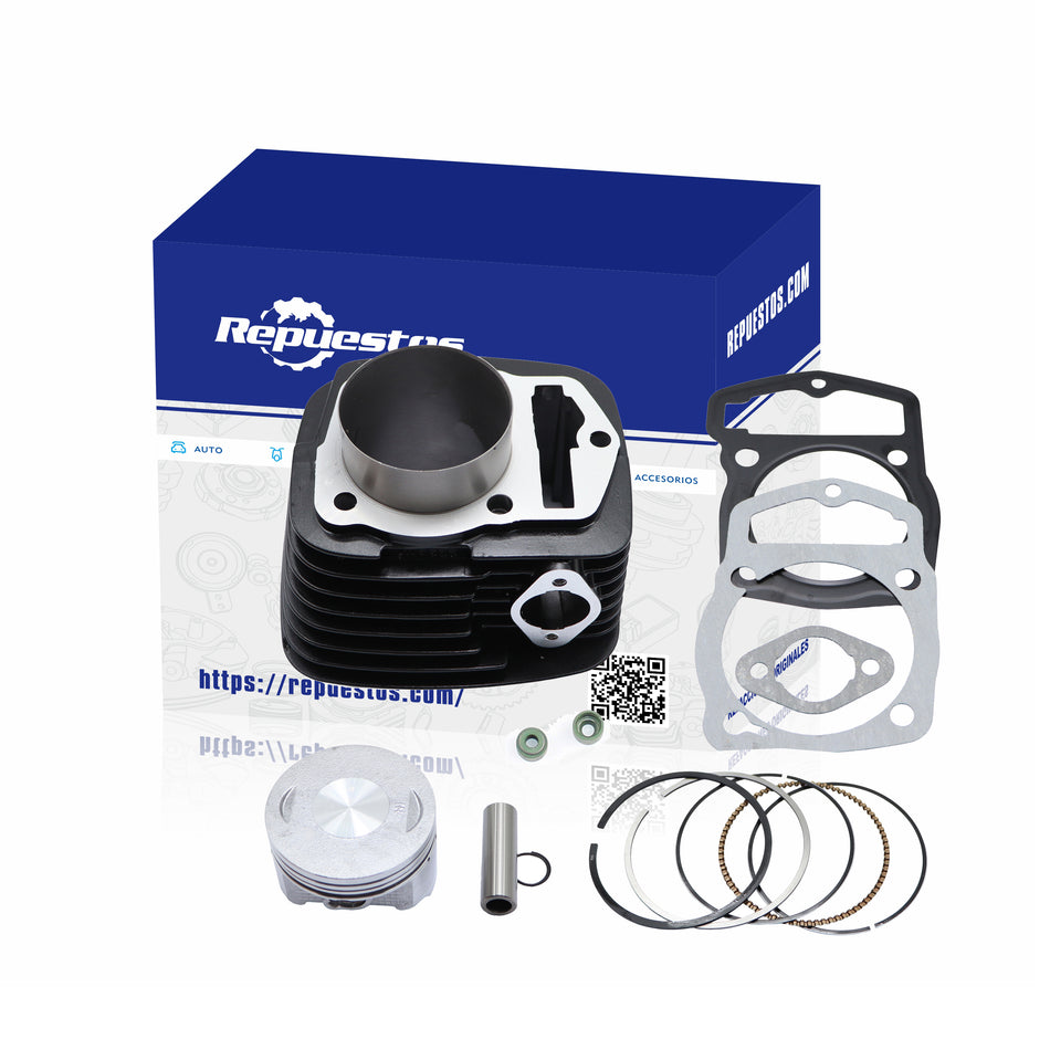 KIT CILINDRO COMPLETO PARA DINAMO R1 R2 5 VELOCIDADES