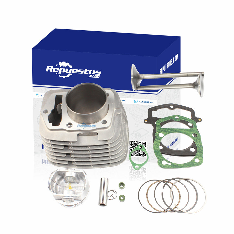 KIT DE CILINDRO COMPLETO Y VALVULAS PARA HONDA CRF230F XR230