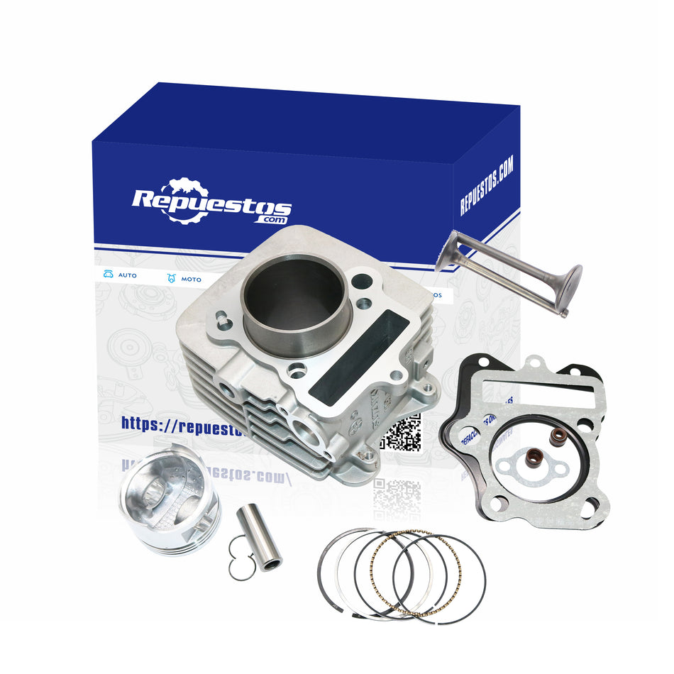 KIT DE CILINDRO COMPLETO Y VALVULAS PARA SUZUKI FD110