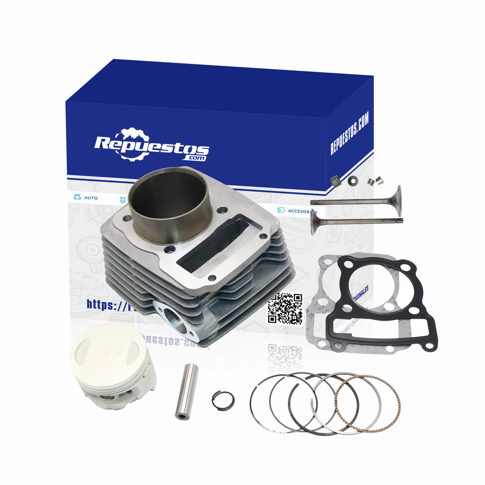 KIT CILINDRO Y VALVULAS PARA VENTO TORNADO 250 ROCKETMAN 250