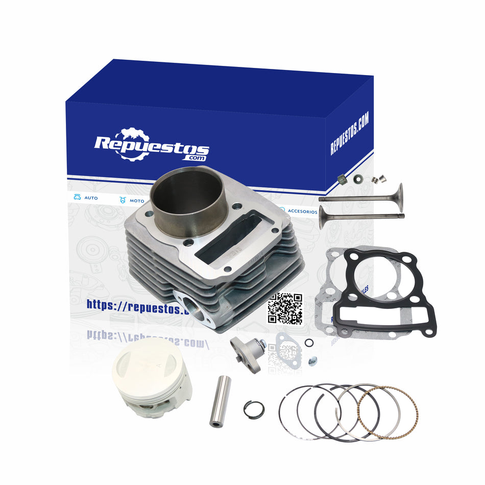 KIT CILINDRO VALVULAS Y TENSOR PARA VENTO TORNADO 250 ROCKETMAN 250