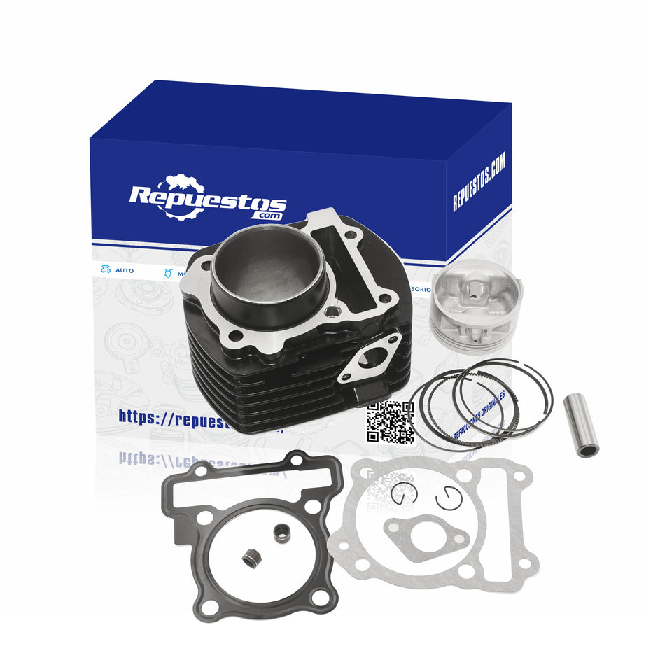 KIT CILINDRO BORE 150CC 63.5MM YAMAHA FZ16 SZ16RR ANILLOS RIR