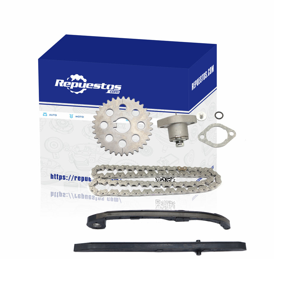 GUIAS CADENA DE TIEMPO ENGRANE Y TENSOR PARA ITALIKA VORT-X 200