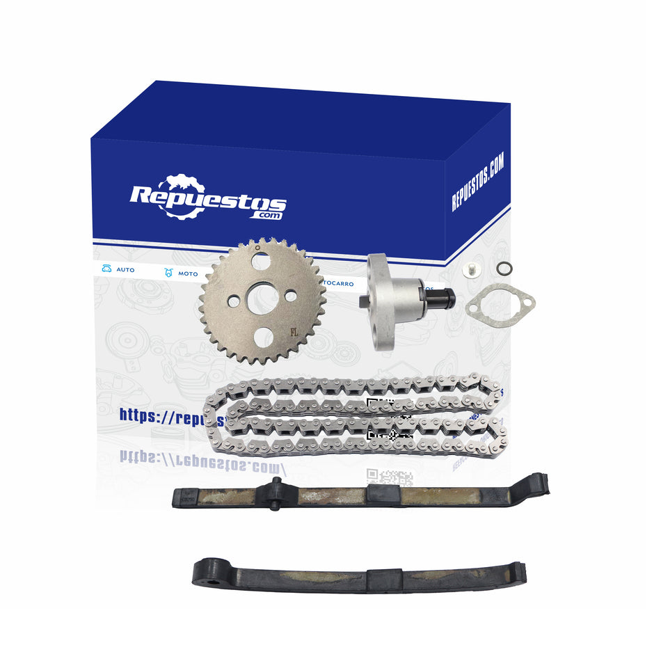 GUIAS CADENA DE TIEMPO ENGRANE Y TENSOR PARA ITALIKA VORTEX 250 BLACKBIRD
