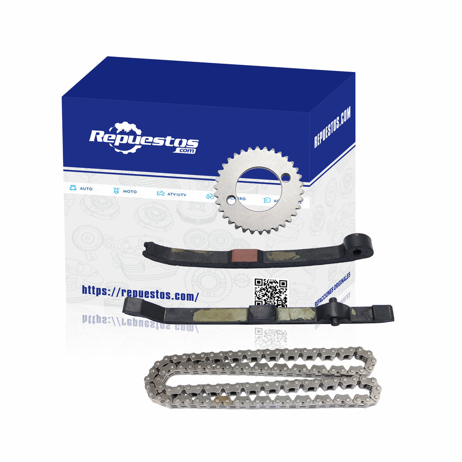 CADENA DE TIEMPO ENGRANE Y GUIAS PARA VENTO CROSSMAX 300 RALLY