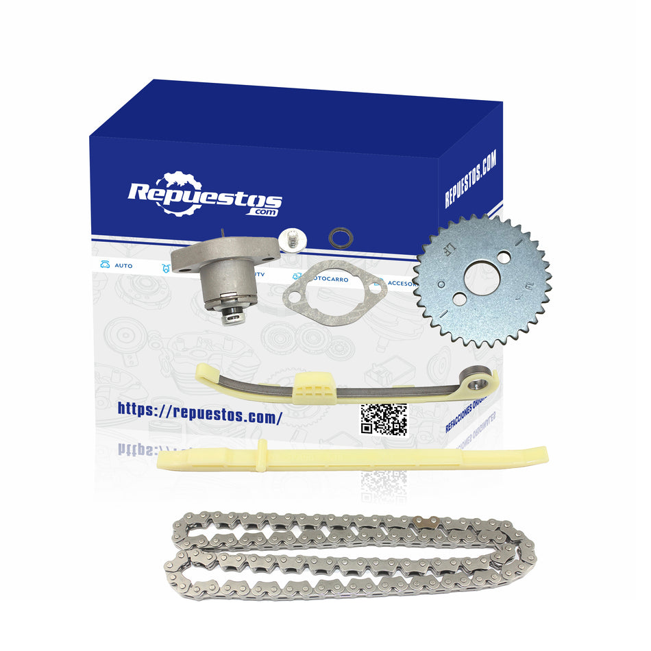 GUIAS CADENA DE TIEMPO ENGRANE Y TENSOR PARA HONDA CBF160 INVICTA
