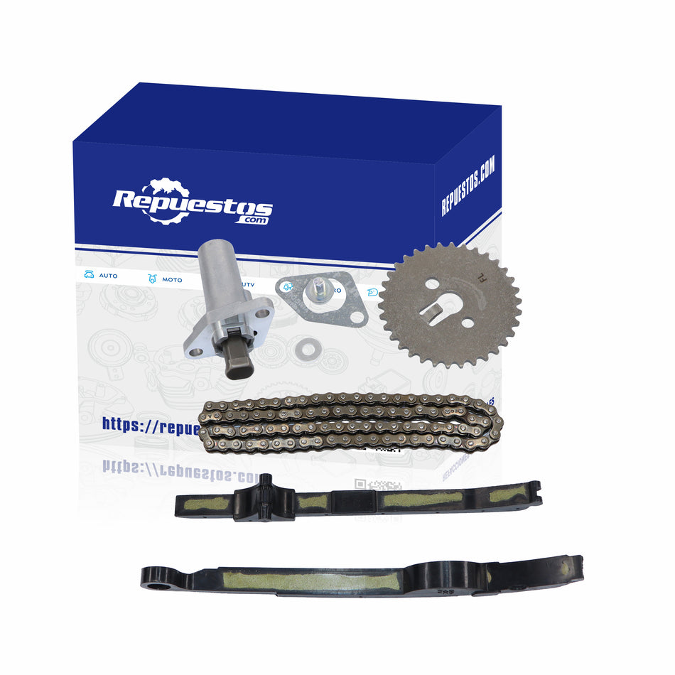 CADENA DE TIEMPO ENGRANE TENSOR GUIAS PARA YAMAHA YBR125C YB125