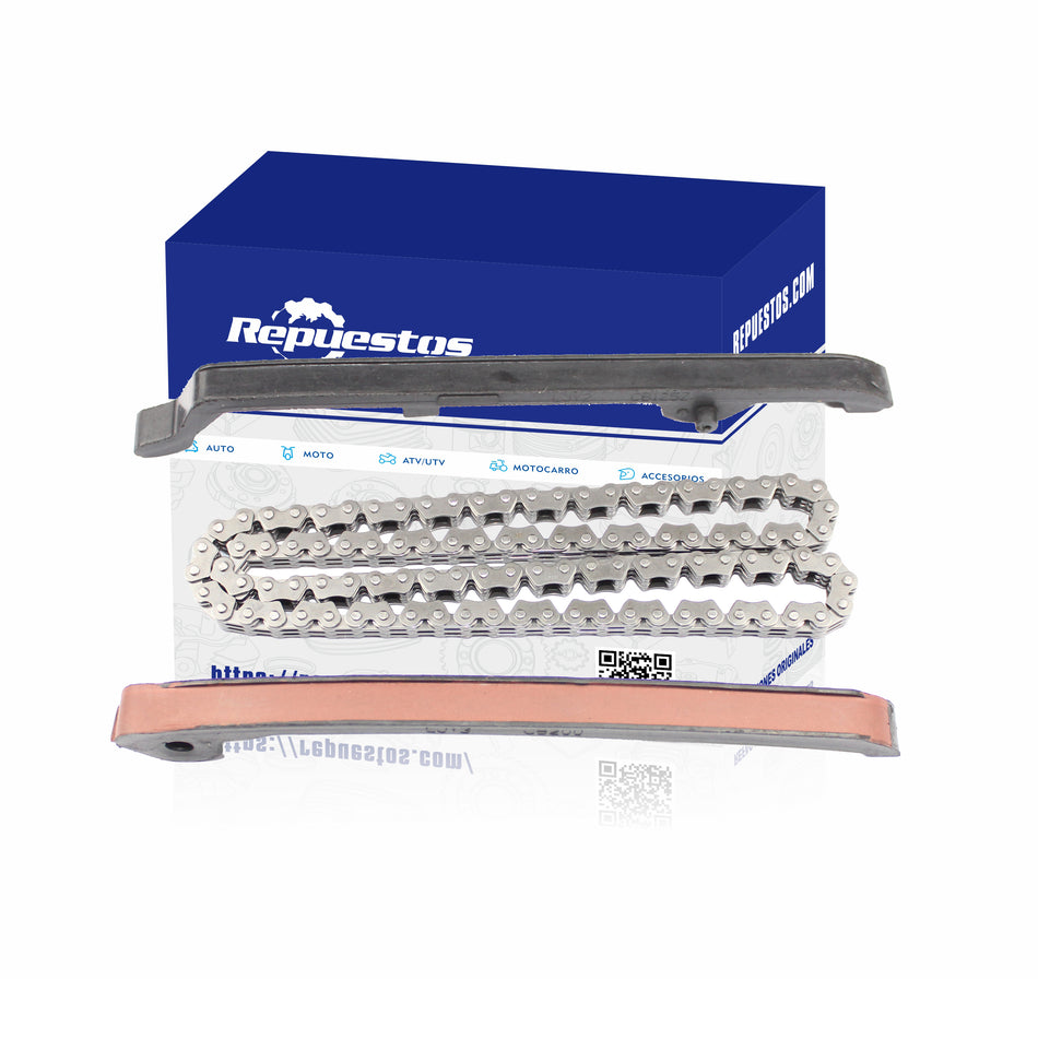 GUIAS Y CADENA DE TIEMPO PARA KURAZAI SPARTHA1 200 198CC 2010-2015