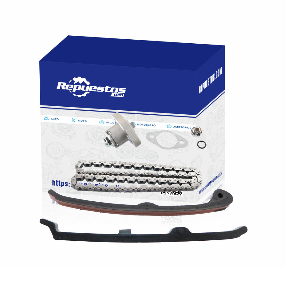 CADENA DE TIEMPO TENSOR Y GUIAS PARA VENTO CROSSMAX 330 RALLY