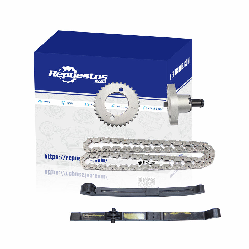 TIMING CHAIN TENSIONER AND GUIDES FOR VENTO WORKMAN 250