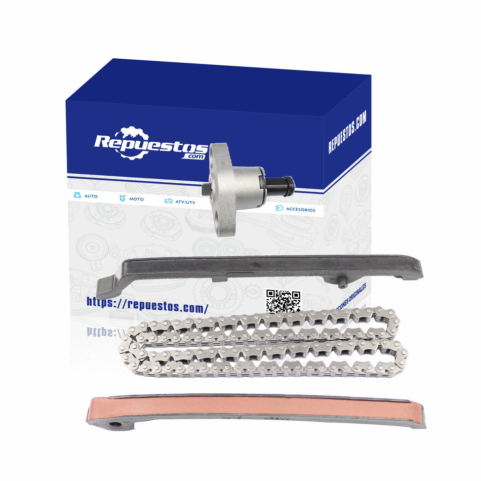 TIMING CHAIN TENSIONER AND GUIDES FOR KURAZAI SPARTHA1 198CC 2010-2015