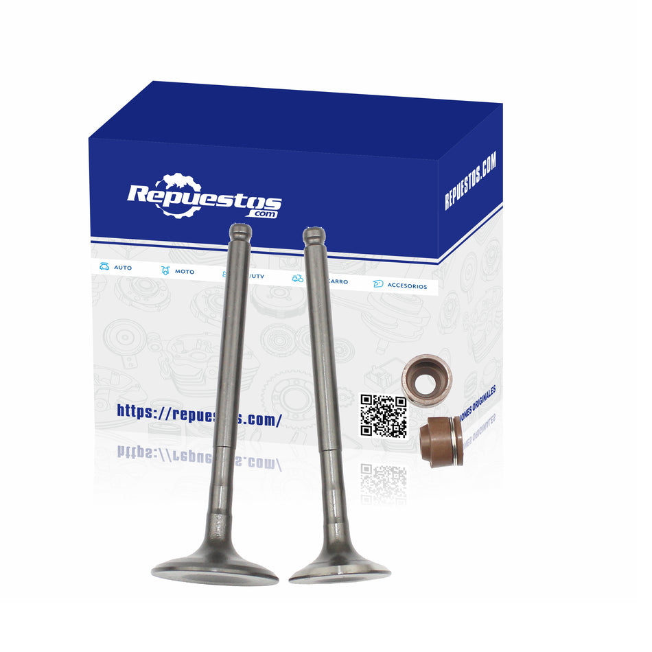 VALVULAS ADMISION Y ESCAPE PARA YAMAHA CYGNUS RAY ZR 115CC