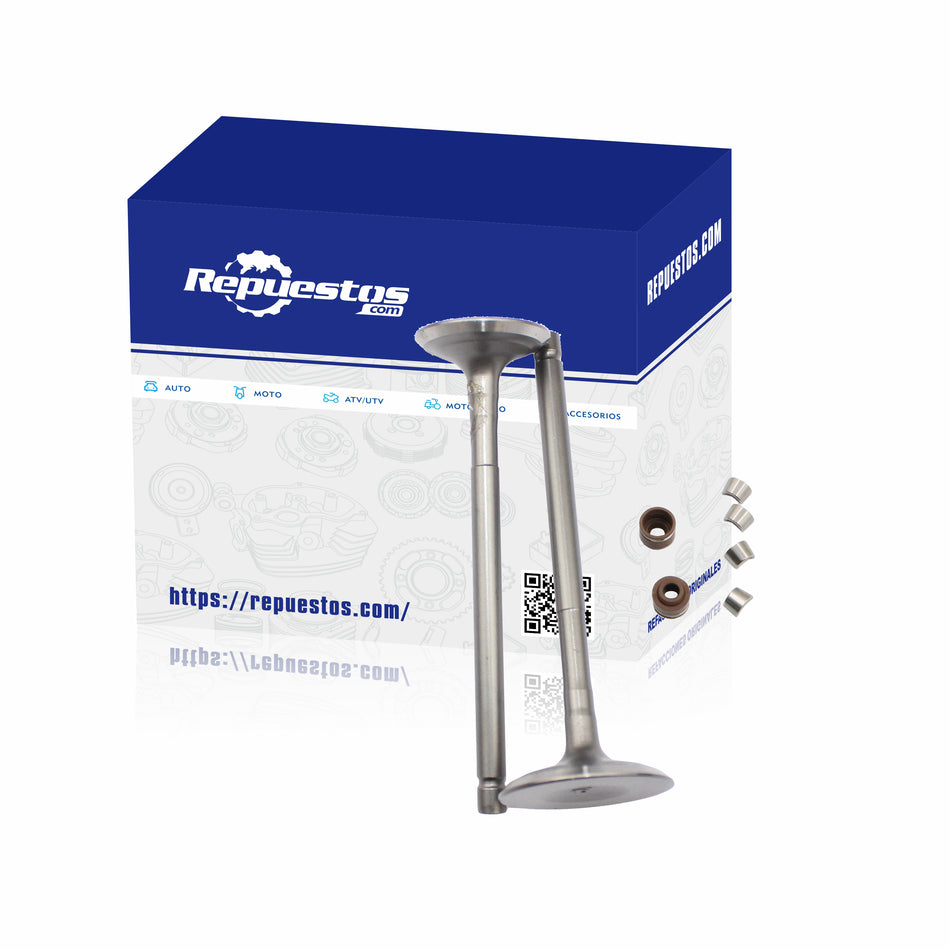 INTAKE AND EXHAUST VALVES FOR YAMAHA CYGNUS RAY ZR 115CC