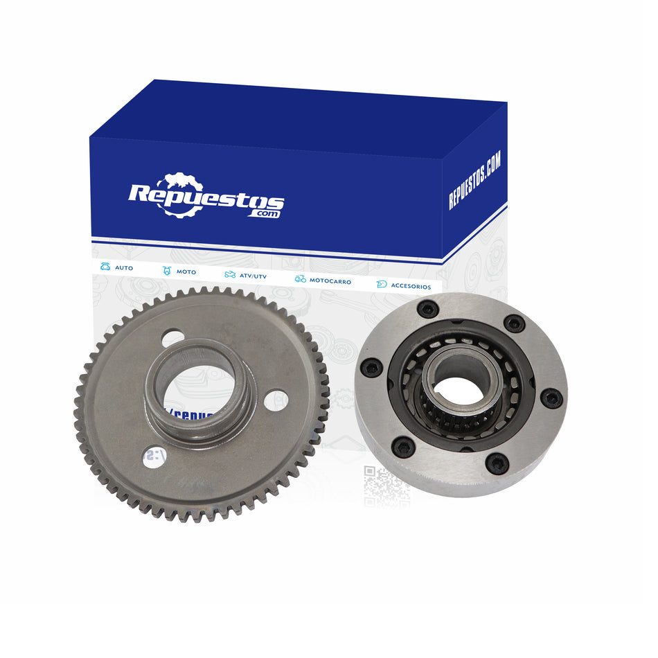 BENDIX Y ENGRANE COMPLETO PARA DINAMO ROCKY XTREME 200