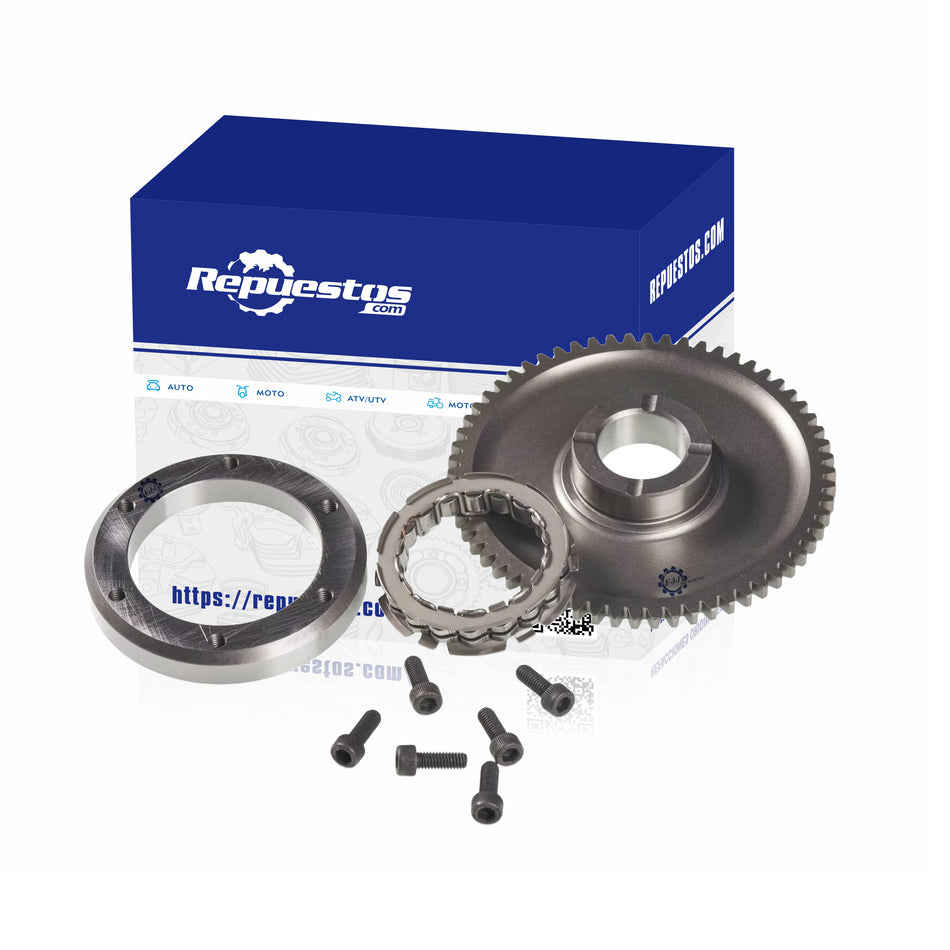 BENDIX AND COMPLETE GEAR ASSEMBLY FOR HONDA CB190R XR190