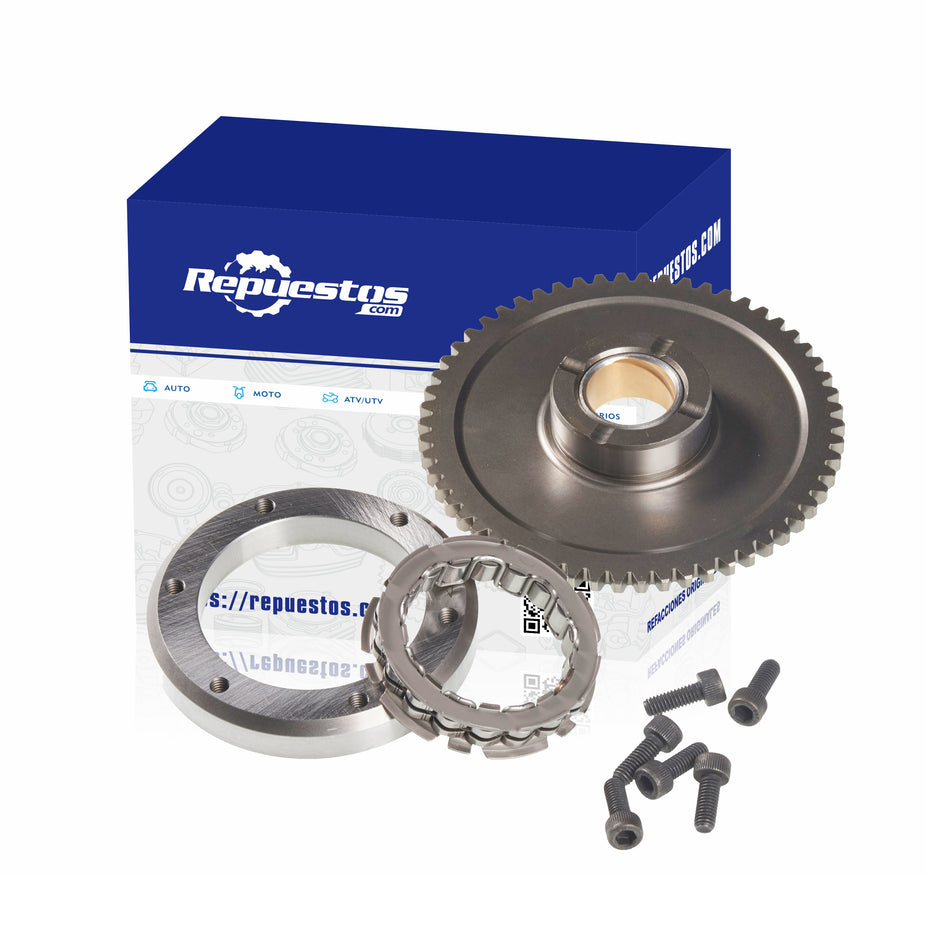 BENDIX Y ENGRANE COMPLETO PARA ITALIKA V200 E12020111