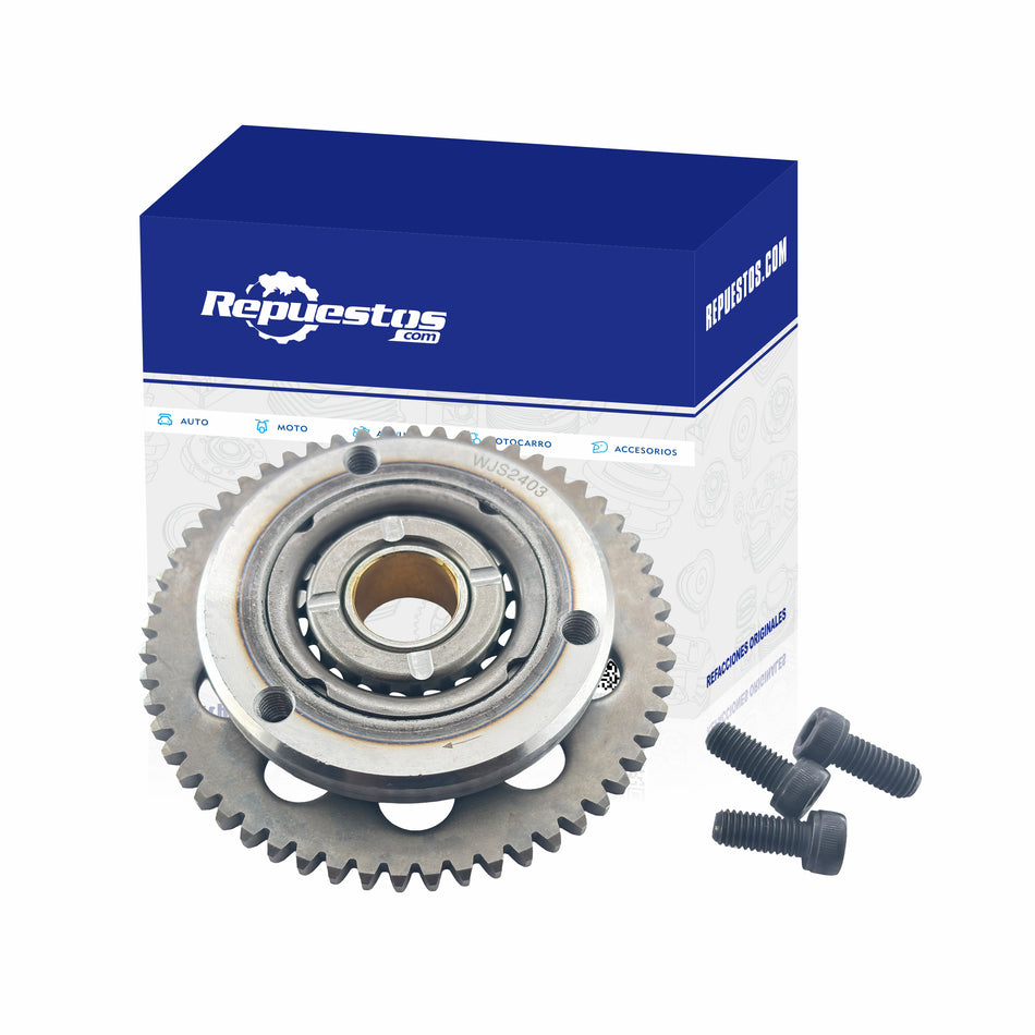 BENDIX Y ENGRANE COMPLETO PARA ITALIKA DM300