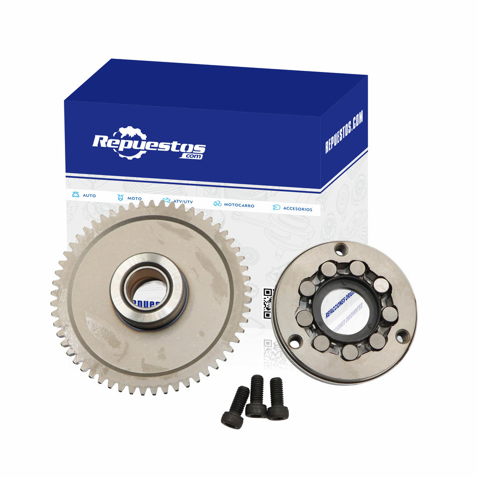 BENDIX AND COMPLETE GEAR FOR VELOCI RAZZER 200