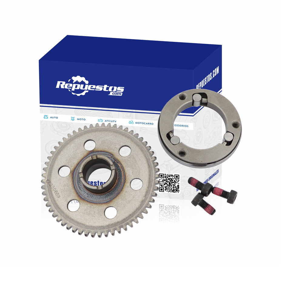 BENDIX Y ENGRANE COMPLETO PARA KURAZAI SPARTHA2 175CC 2017-2025
