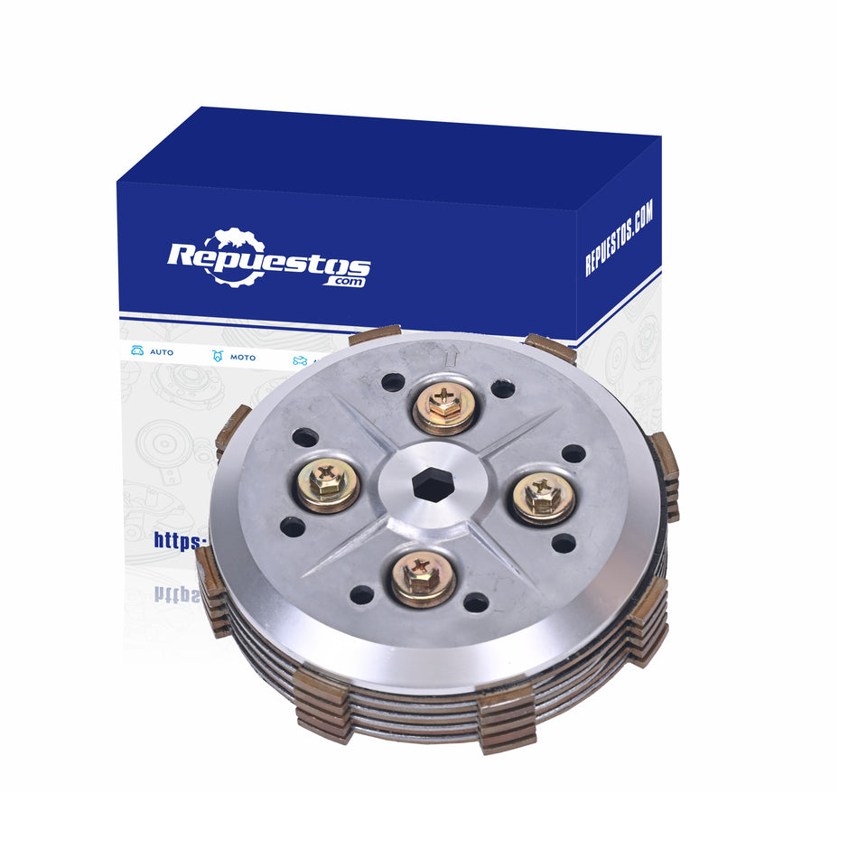 EMBRAGUE PLATOS PASTAS DISCOS PARA YAMAHA XTZ125 YBR125DX/SS 5PASTAS