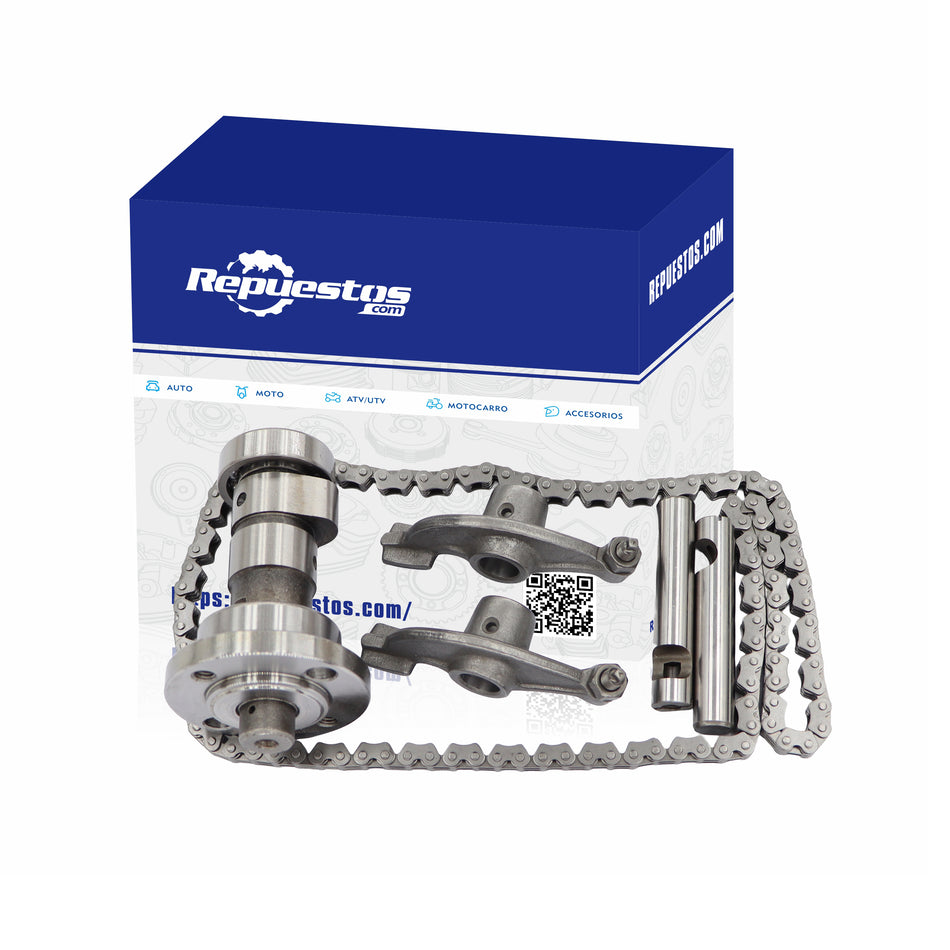 ÁRBOL DE LEVAS BALANCINES Y CADENA PARA ITALIKA FT250TS