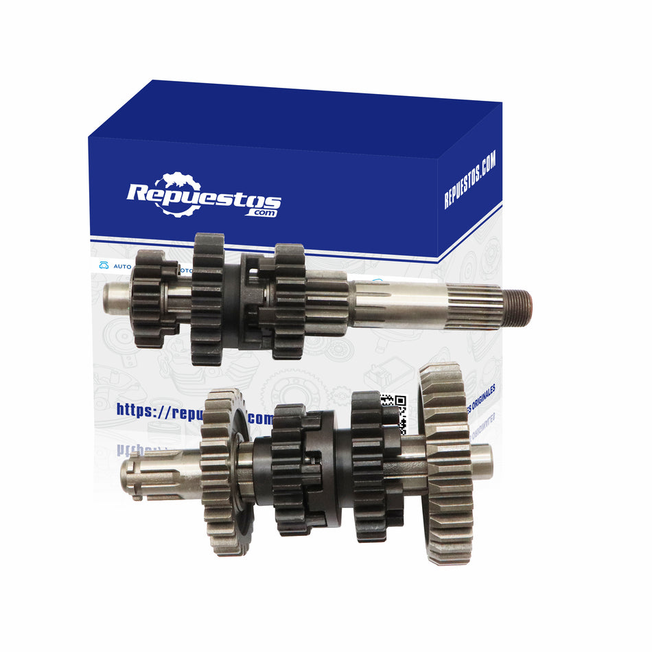 EJE PRIMARIO Y SECUNDARIO TRANSMISIÓN PARA HONDA CB1 CB125F