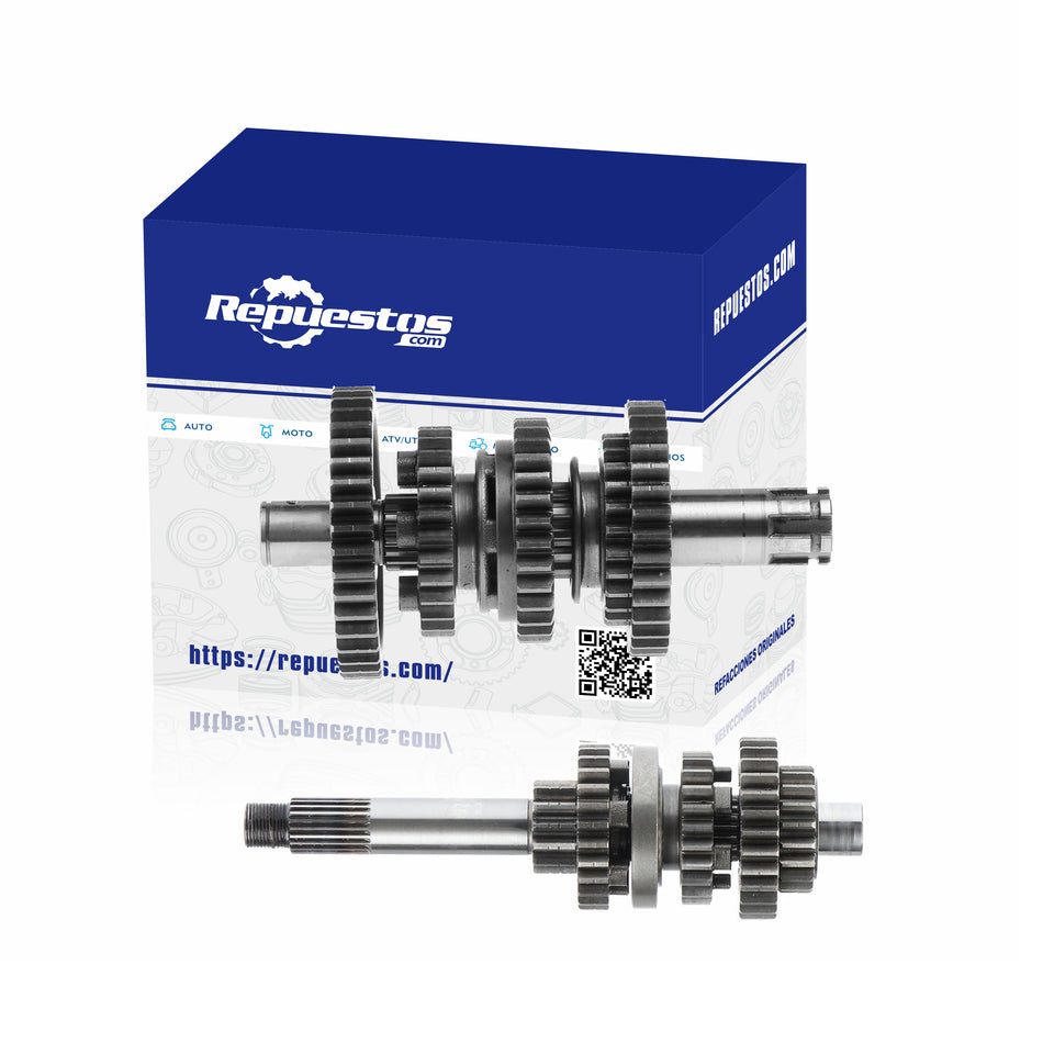 EJE PRIMARIO Y SECUNDARIO TRANSMISIÓN PARA ITALIKA VORT-X200 VORTEX 200