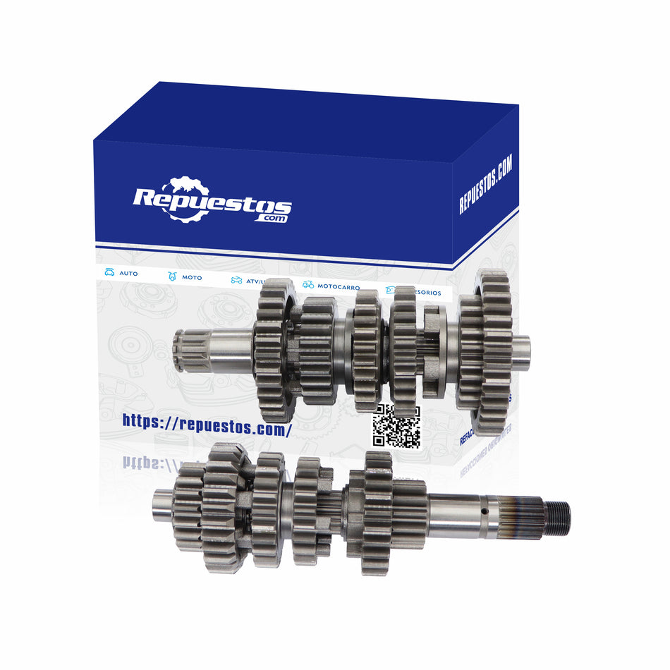 PRIMARY AND SECONDARY TRANSMISSION SHAFT FOR VELOCI REVENGE DYNAMIK TECH 200