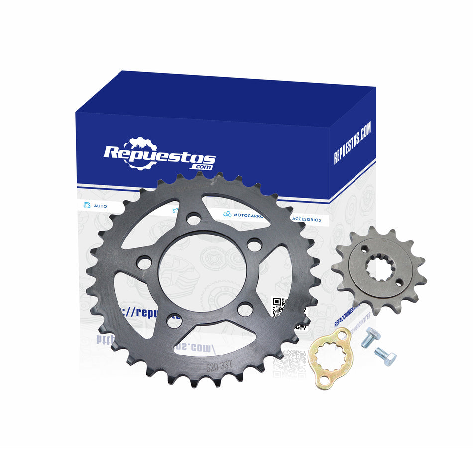 KIT DE SPROCKET PARA VENTO TORNADO 300 ROCKETMAN 300